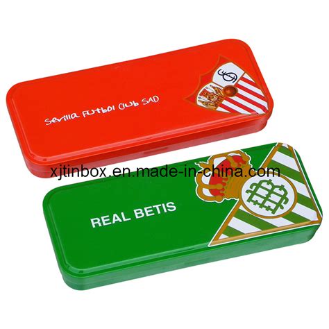 custom metal pencil box|tin pencil boxes for sale.